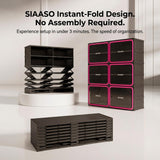 Foldable No-Assembly Storage Cabinet (Large Capacity)