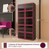 Foldable No-Assembly Storage Cabinet (Large Capacity)